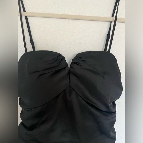 Dynamite Mini Satin Bustier Dress- Size S - Picture 8 of 14